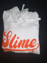 Load image into Gallery viewer, Orange &amp; White Slime Hoody
