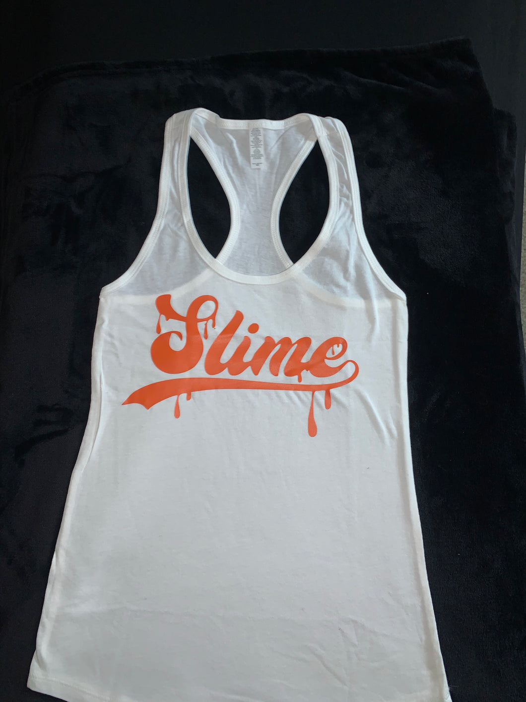 White & Orange Slime Tank