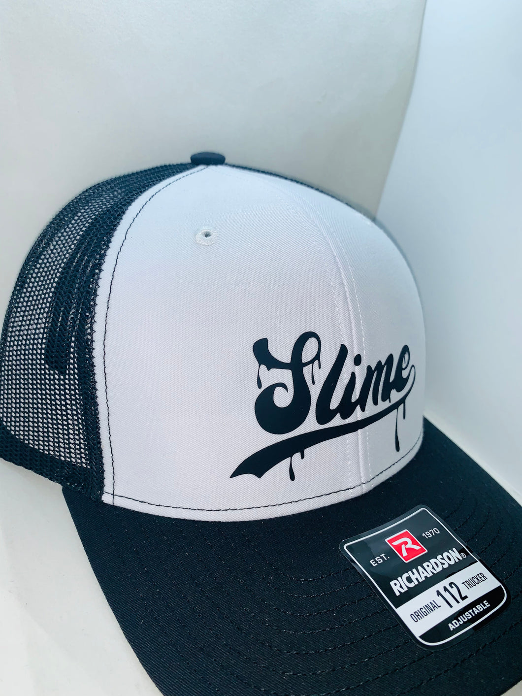 Black & White Slime SnapBack